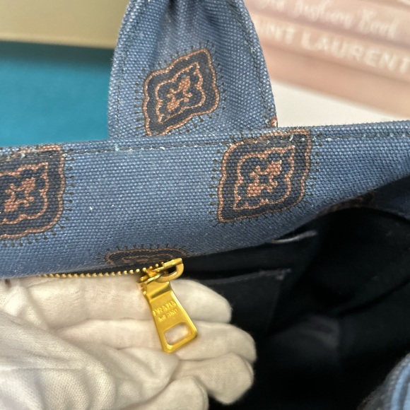 Prada Denim bag, Vintage, very nice condition - Picture 9 of 15